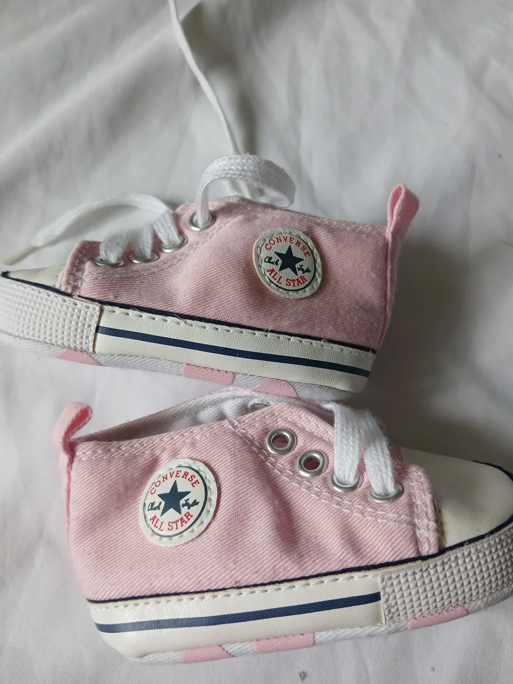 Converse Chuck Taylor All Star Baby Toddler Size 1 Pink High Top Shoes